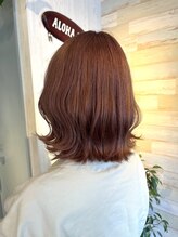 スパリゾート オハナ(SPA RESORT OHANA) ハイトーンピンクミディ