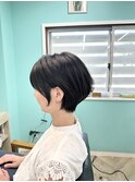横顔美人コンパクトショートボブ