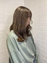 ヘアースペースブルーム プリュス 石橋店(HAIR SPACE BLOOM plus)&nbsp;ミルクティーグレージュ
