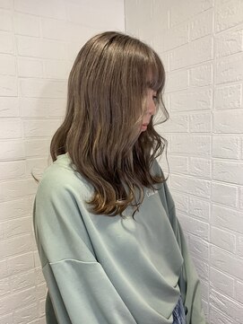 ヘアースペースブルーム プリュス 石橋店(HAIR SPACE BLOOM plus) ミルクティーグレージュ