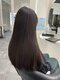 ブルージュ ヘアー(Brugge hair)の写真/自然になめらかなストレートヘアを。生え癖の強さによってあなたに合った薬剤選定し髪に優しく綺麗が叶う