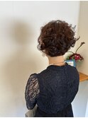 ロングヘアセット