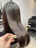【最先端◎極上の質感へ】美髪カット+縮毛矯正+カラーリタッチ+美髪エステ