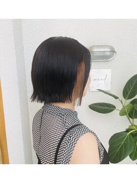 ムード(mood) メリハリインナー切りっぱ風ボブ