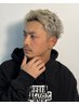 【ダメージが気になる方に】メンズカット+毛髪保護ケアパーマ ￥9500