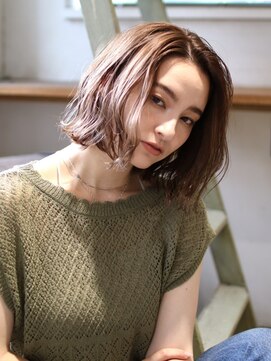 アクロスヘアーデザイン 武蔵小杉店(across hair design) ミディアムスタイル