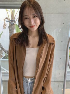 ロイリー バイ ローウェ 立川(Loely by Louwe) ベージュ/ハイトーン/レイヤー/ボブ/立川/髪質改善/ヘアセット