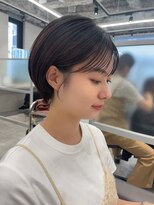 キートス(Kiitos) マッシュショート丸みショート黒髪ショート