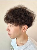 ツイストスパイラルパーマ/メンズパーマ/メンズカット
