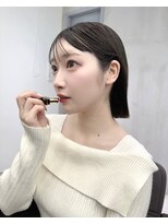 ホロ(hollo)&nbsp;タッセルボブ_ミニボブ_タッセルボブ_切りっぱなし