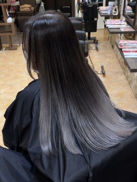 ヘアールーチェ(Hair Luce) ホワイトバレイヤージュ