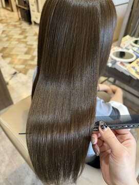 アプローズ(applause.) 【カシミヤトリートメント】オリーブベージュ