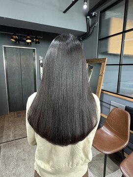 ロフティー 清澄白河(LOFTY) シンプルなのに洗練された透明感カラー/髪質改善トリートメント