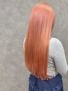 インスヘアー 明石(INCE HAIR) ☆ハイトーンコーラルオレンジ