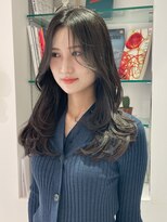 ビビディ バビディ ブー 河原町三条店(Bibbidi.bobbidi.boo)&nbsp;大人レイヤー/顔まわりレイヤー/暗め透明感カラー　オモダノリコ