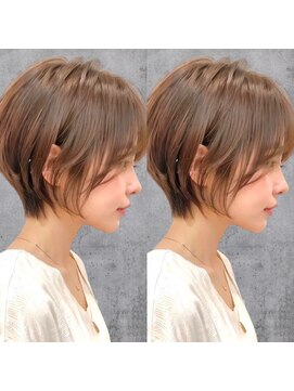 ウィールール 札幌店(WE RULE) ダメージレスカラー × ショートボブ