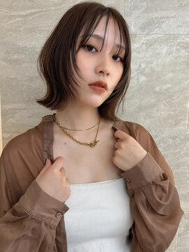 ロンドロゼ 池袋(Lond rose) ☆くびれヘア/アプリコットオレンジ/ミディアム