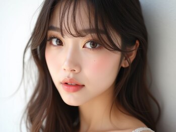 ノエリス 八千代 勝田台(NoelyS)の写真/印象の変わる顔周りのカットは「NoelyS」へ♪細部まで拘り、巻いても結んでも可愛い顔周りにします◎