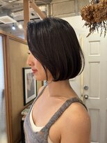 ホーミートウキョウ(HOMIE TOKYO)&nbsp;渋谷/ボブ/黒髪ボブ/イルミナカラー/ハイライトカラー/ブリーチ