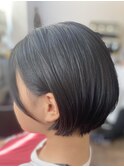 【Chikano】耳掛け丸みショート