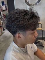 ハッシュタグネイビー 仙台駅前店(#NAVY)&nbsp;仙台スパイラルスパイキーショートフェザーパーマシャドウパーマ