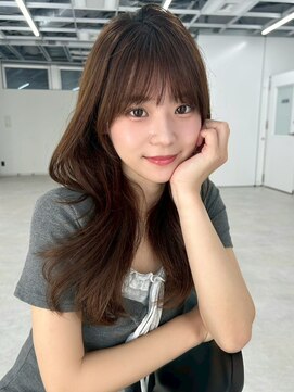 ユーフォリア 渋谷グランデ(Euphoria SHIBUYA GRANDE) 韓国くびれヘア 透明感カラー レイヤーカット 10代 20代 艶髪