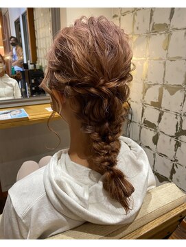 ジル フラン 吉田店(JILL franc) 編み下ろし1/17編み込み