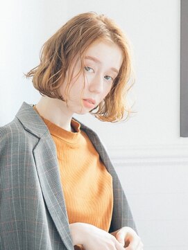 ディッセンバー 渋谷(December) 『December』柔らかベージュボブ