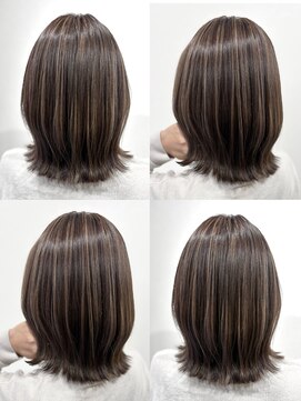 グルグル 新小岩店(GULGUL) ハイライトがかわいいグレージュカラー【佐藤】