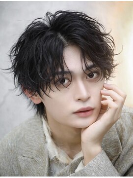 アストラ(ASTRA) MEN’S HAIR/波巻きツイストスパイラル/リバースセンターパート