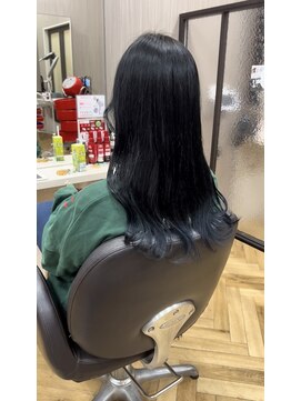 ヘアーナチュレ ラ フルール(HAIR NATURE La Fleur) ☆ブルーブラック☆