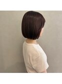 【&ONE 自由が丘】艶ブラウン×ボブ
