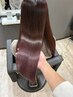 髪質改善トリートメント+カット ¥11000
