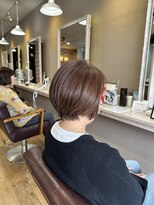 ヘアーメイクロージー 八軒店 (HAIR MAKE ROSY)&nbsp;大人女性絶壁補正丸みショートボブ美シルエット