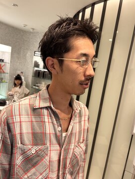 モンルル プル(mon loulou + plus) メンズショート、大人ショート、ビジネスヘア