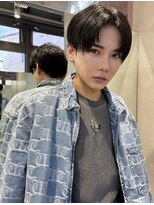 ネーム バイ グロー 大宮(NE:M by GLROW) men'sメンズサンウォンヘア/ナチュラルアップバングダウンバング