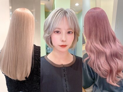 EN VEIL/髪質改善/ブリーチ/ハイトーンカラー/縮毛矯正【9月1日NEWOPEN(予定)】の写真