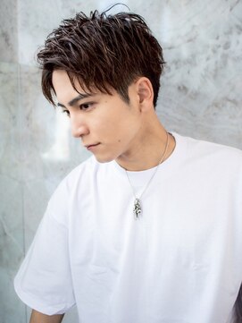 ロエメンズ(LOE men’s) リバースセンターパート/ニュアンスパーマ[大宮]