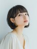 【紫外線ダメージケア】カット＋透明感カラー＋UVTr＋頭浸浴かけ流し￥11000