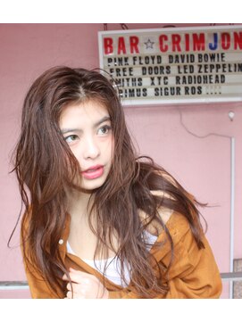 ソルトウォーター(SALT WATER) 須崎亮太【外国人風】束感たっぷりハイライト×LONG ６　susaki