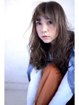 ミラバイグリーン(Mira by green) OLive ASH beige long#1