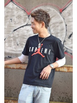 ゴールドウッドペッカー(Gold ｗoodpecker) アップバング×ツーブロック×ショート