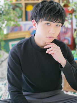 カバーヘア ブリス 戸田公園西口店(COVER HAIR bliss) *bliss戸田公園* マットな質感◎黒髪マッシュショートa