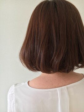 ケイズプラス(K's PLUS) 【k's  plus】大人かわいいグレージュナチュラルボブ♪