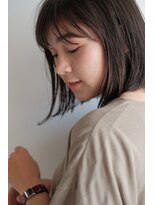 ヘアーアンドメイク シーク 八王子(HAIR&MAKE SeeK)&nbsp;前下がりボブ