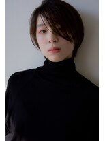 ヘアメイク エイト キリシマ(hair make No.8 kirishima) 《hair make No.8・中村》耳掛け　斜めバング　ショート