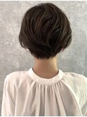 【iIIL hair lounge】えり足すっきり大人ショート 高崎