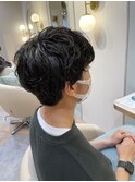 刈り上げマッシュ