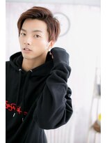 ヘアアンドビューティー ミック(Hair & Beauty miq)&nbsp;サイドパートｘアップバングでイケメンショートa1