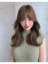 テオ(Theo)&nbsp;韓国ヘア/ワンホンヘア/ミルクティーベージュ